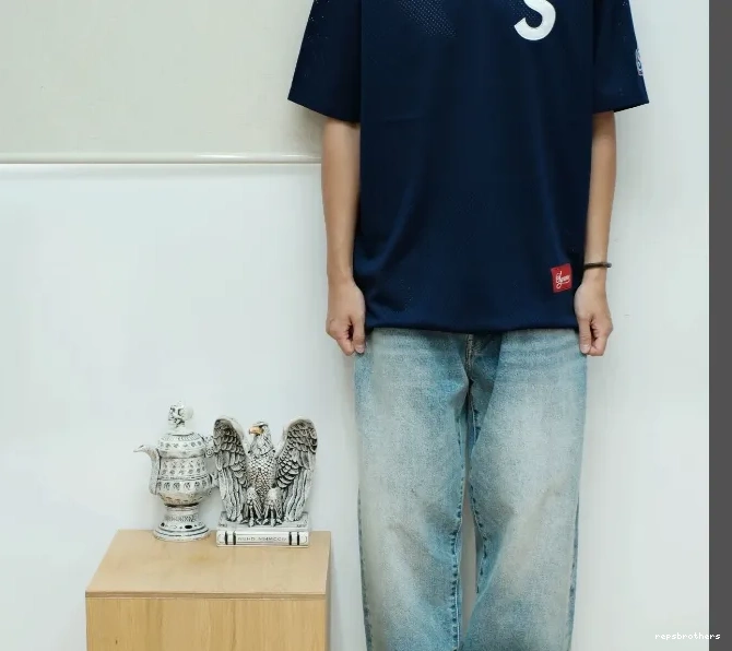 S BASEBALL ¥209 24FW HENLEY LOGO TEE 0617